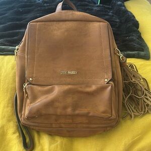 Steve Madden backpack cute fringe and adjustable straps